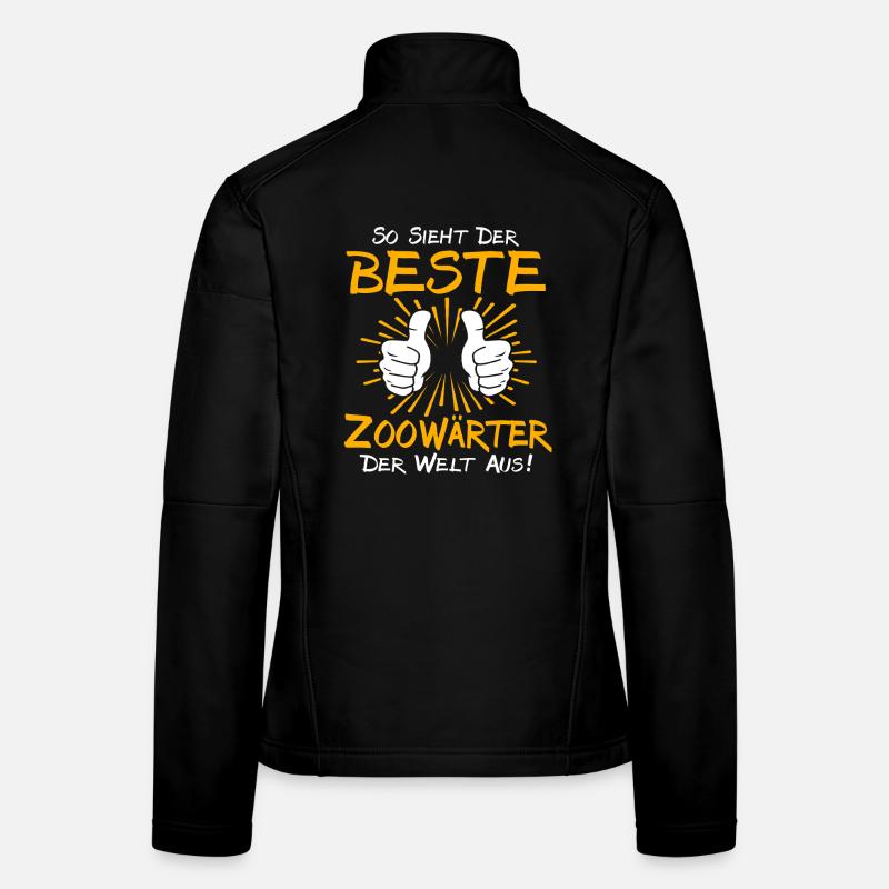 Zoowärter Geschenkidee Frauen Softshelljacke