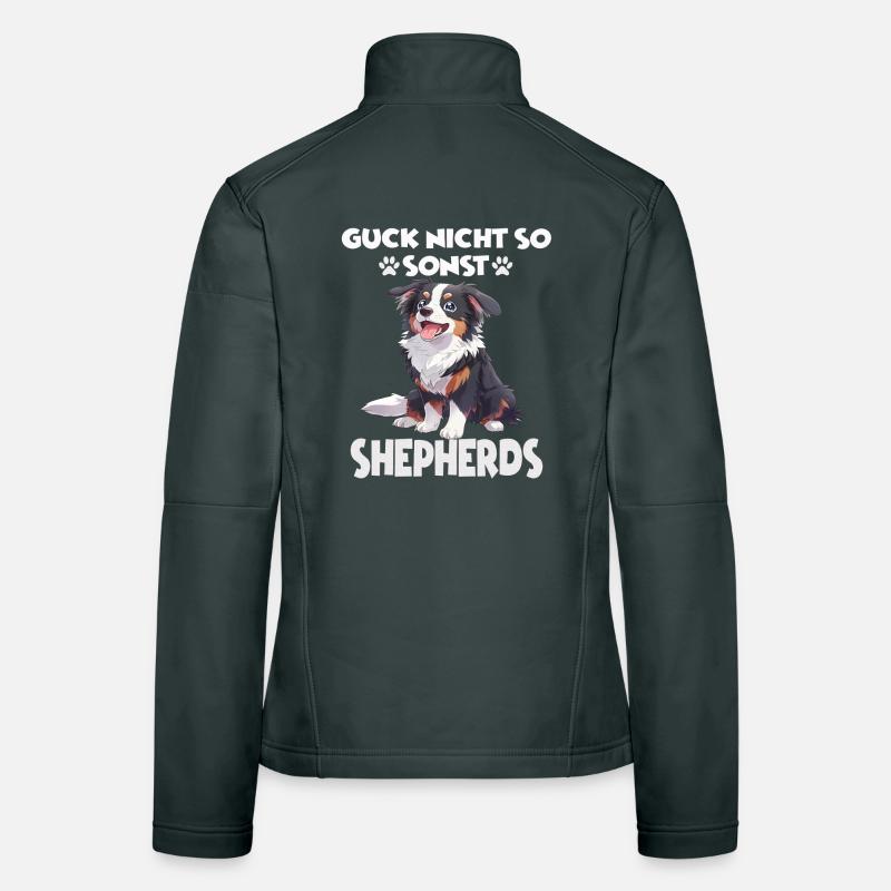 Australian Shepherd T Gassi Hundehalter Aussie Frauen Softshelljacke