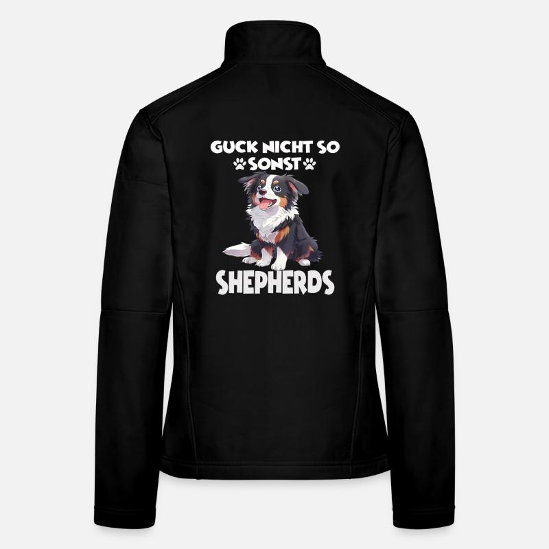 Australian Shepherd T Gassi Hundehalter Aussie Frauen Softshelljacke