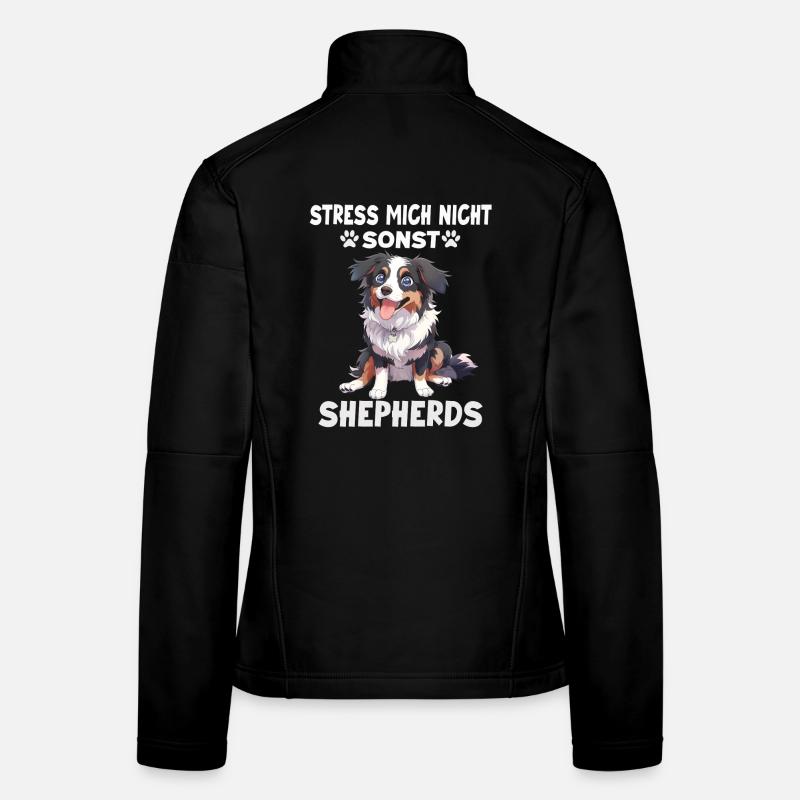Australian Shepherd Gassi T Hundehalter Australian Frauen Softshelljacke