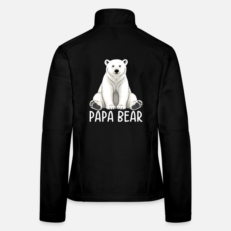 Papa Bear Women's Softshell Jacket