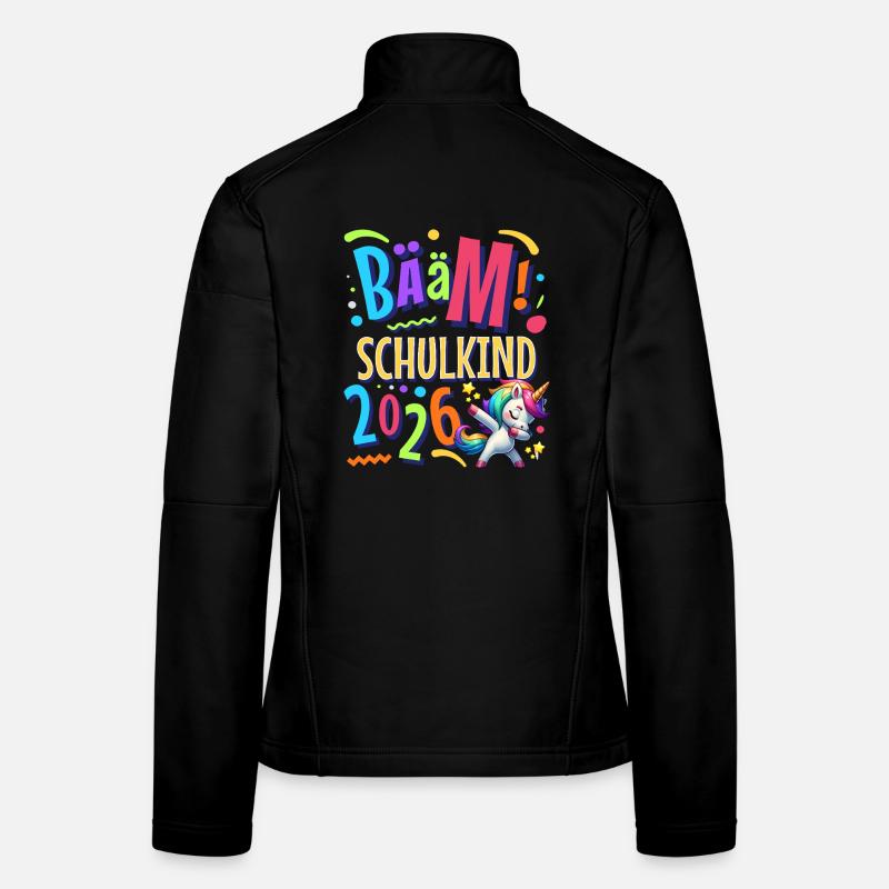Bääm Schulkind 2026 Frauen Softshelljacke