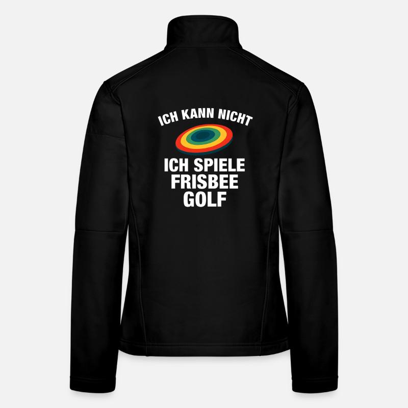 Frisbee Golf Ausrede Frauen Softshelljacke