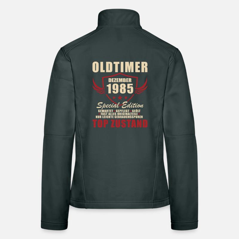 Oldtimer Dezember 1985 Spezial Edition Frauen Softshelljacke