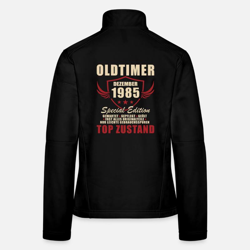 Oldtimer Édition Spéciale décembre 1985 Veste en tissu softshell Femme