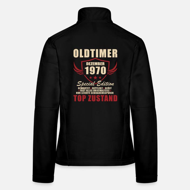 Oldtimer 1970 Special Edition Frauen Softshelljacke