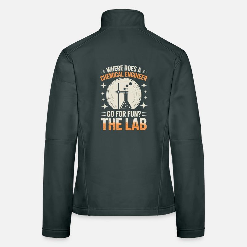 Proud engineering lab life Women's Softshell Jacket