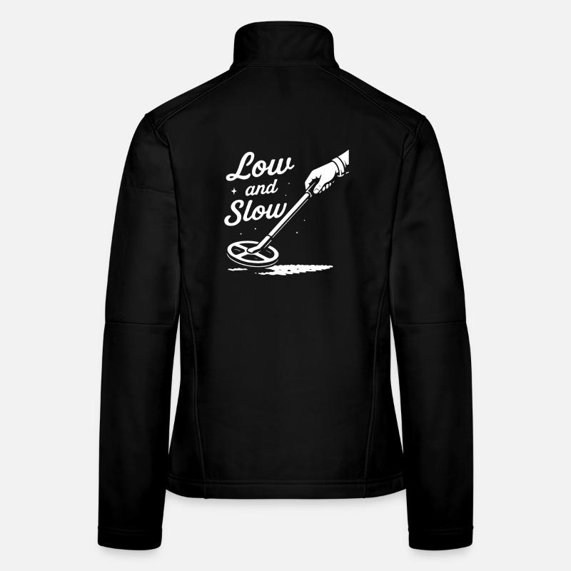 Niedrige und langsame Schatzsuche-Metallerkennung Frauen Softshelljacke