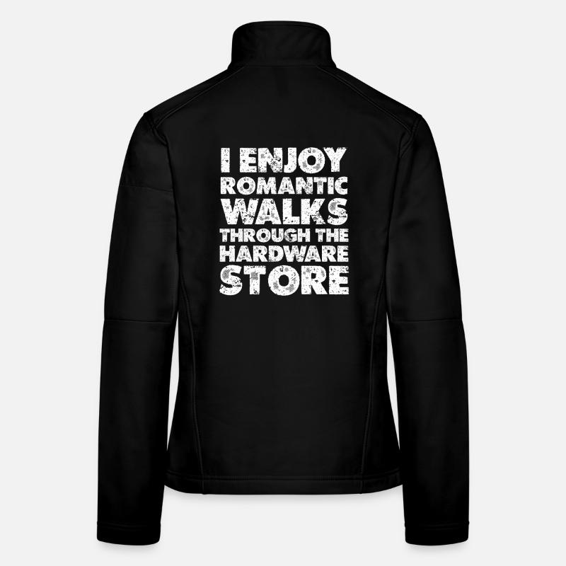 Romantic strolls through the hardware store Women's Softshell Jacket