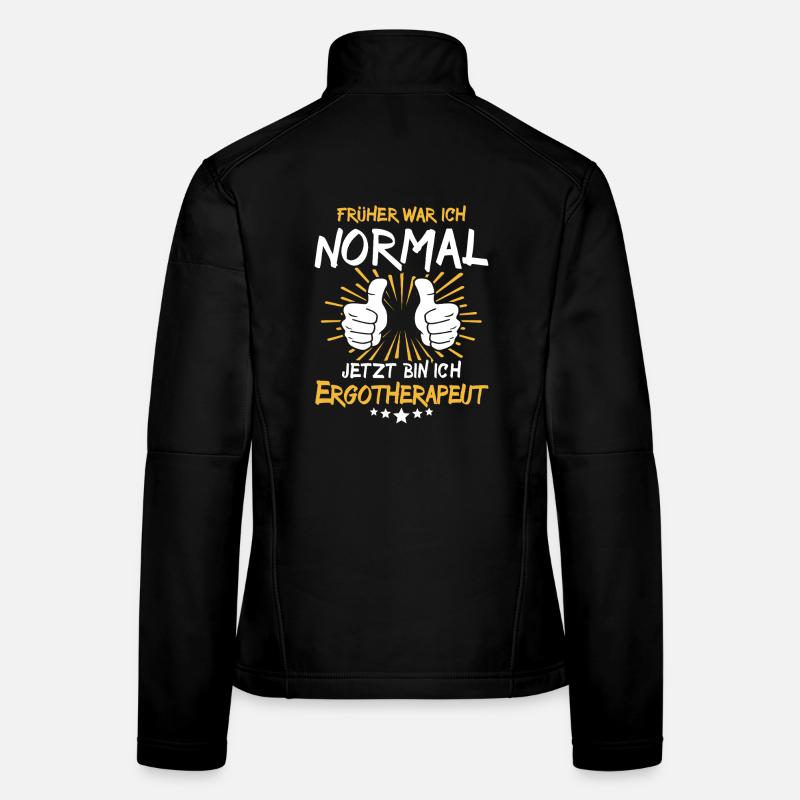 Ergothérapeute Spruch Veste en tissu softshell Femme