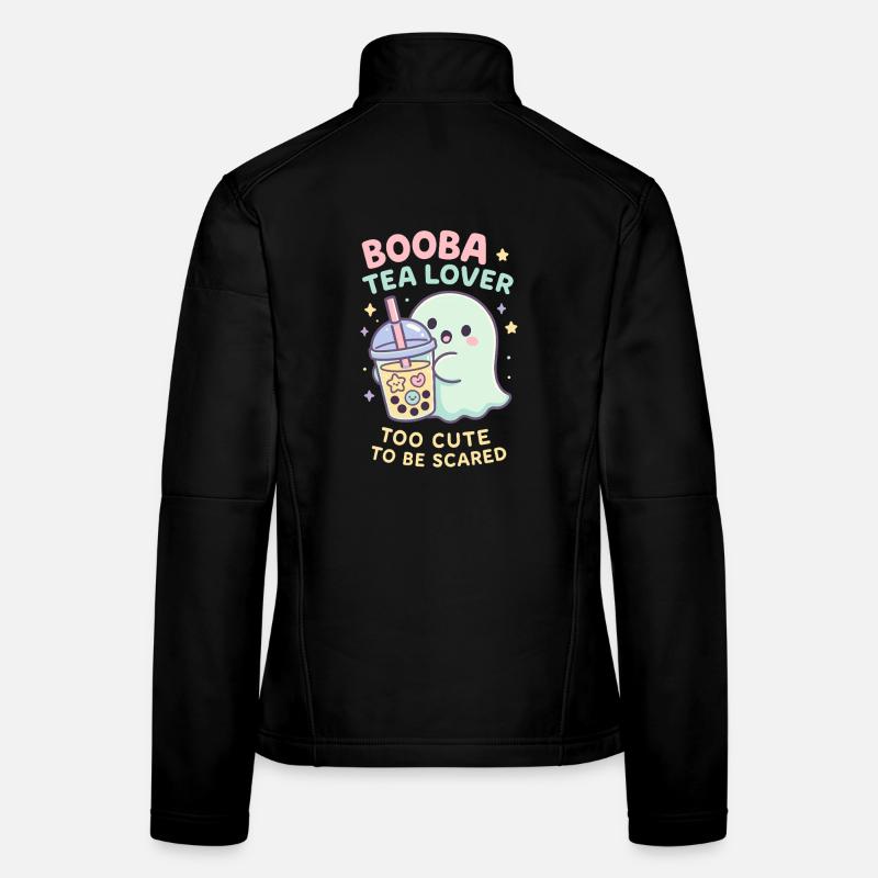 Bubble Tea Geist, süßer Boba Lover Frauen Softshelljacke