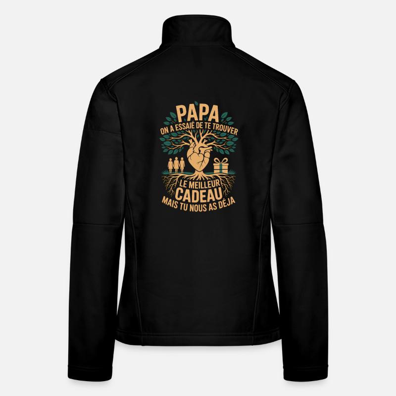 Vatertagsgeburtstagsgeschenk Papa 2026 Geschenk Frauen Softshelljacke