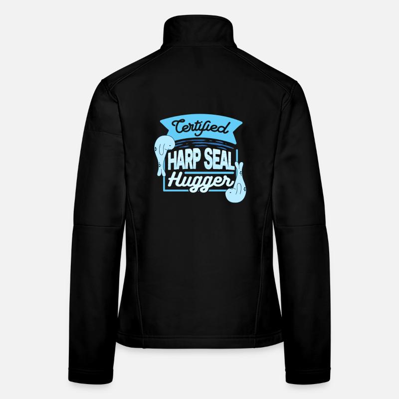 Sattelrobbe Robben, câlin certifié de phoques de la Grope Veste en tissu softshell Femme