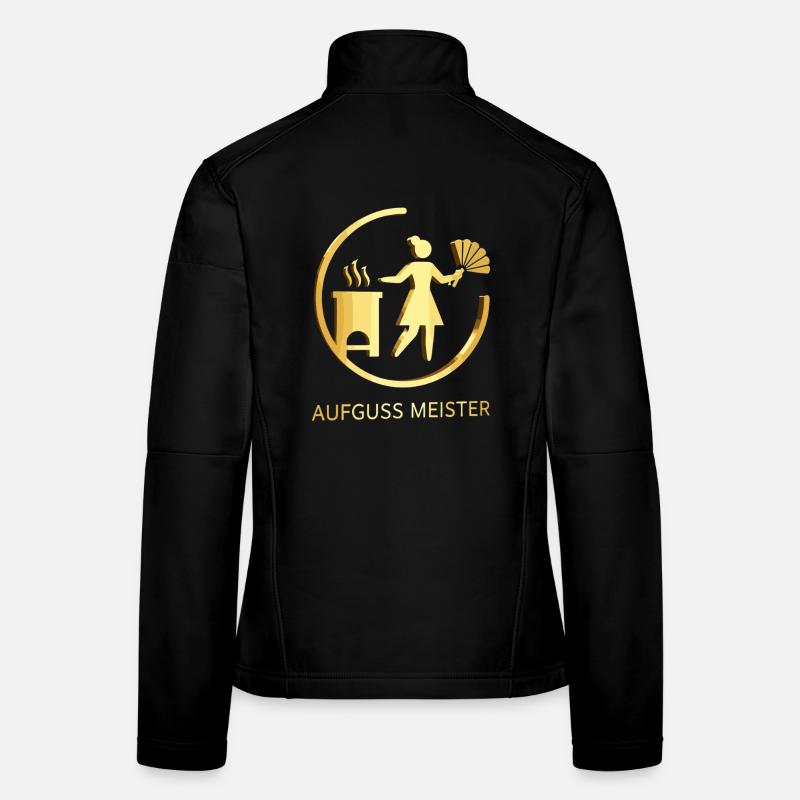 Infusion Master Gold – Bien-être professionnel dans le sauna Veste en tissu softshell Femme