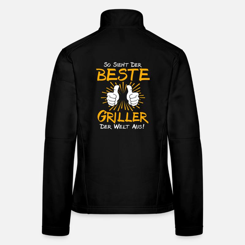 Idée cadeau pour le Griller Veste en tissu softshell Femme