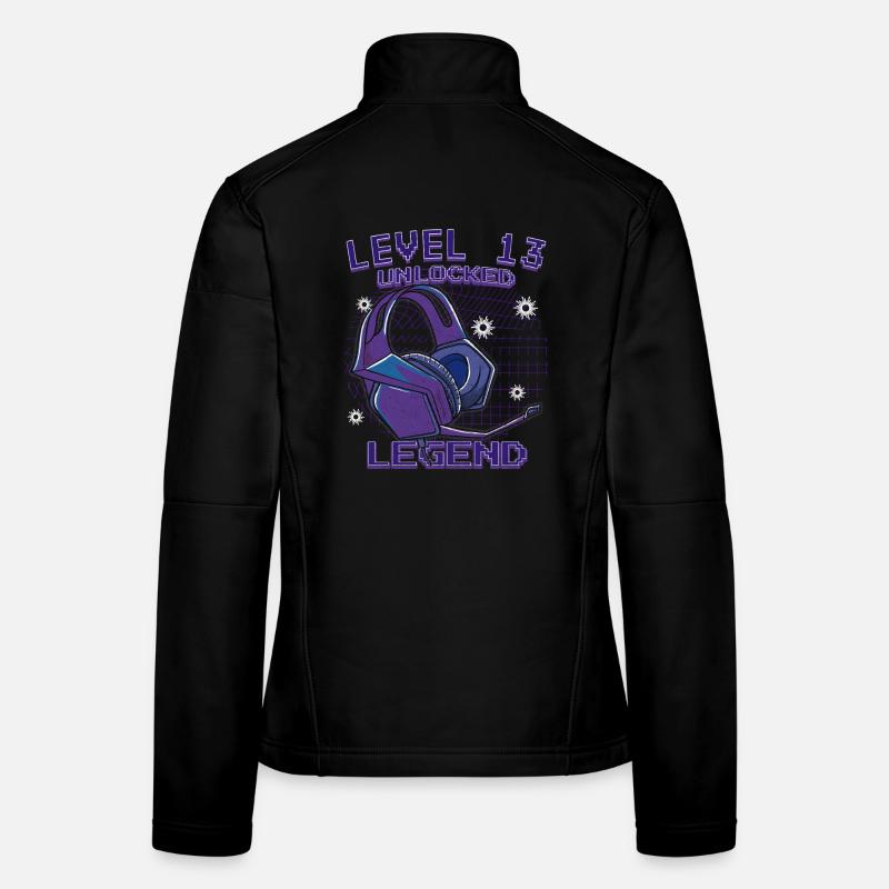 Level 13 Unlocked Legende Frauen Softshelljacke