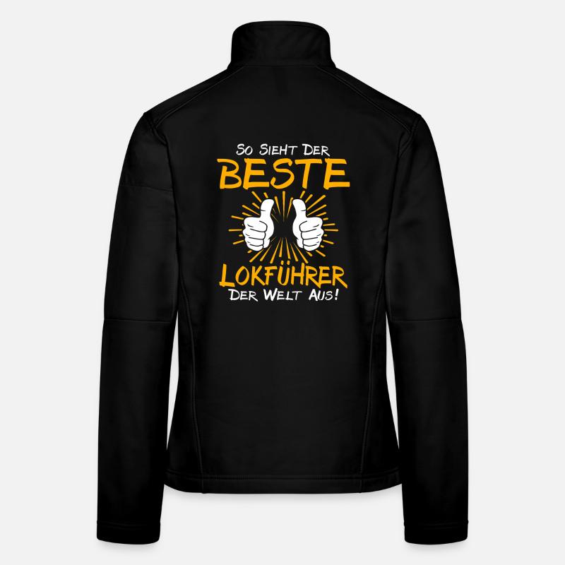 Lokführer Geschenkidee Frauen Softshelljacke