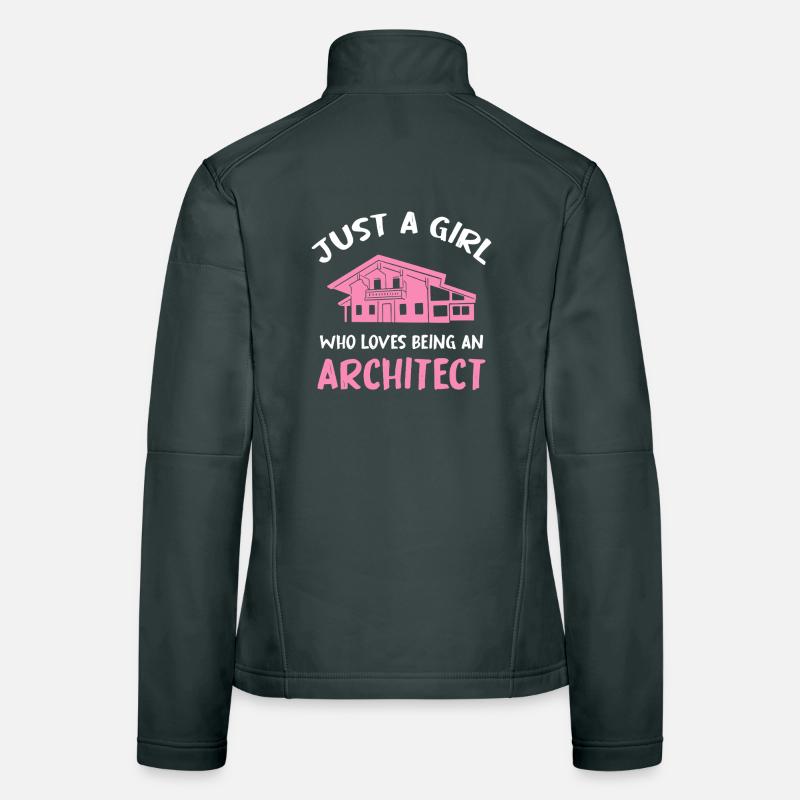 Juste une architecte Veste en tissu softshell Femme