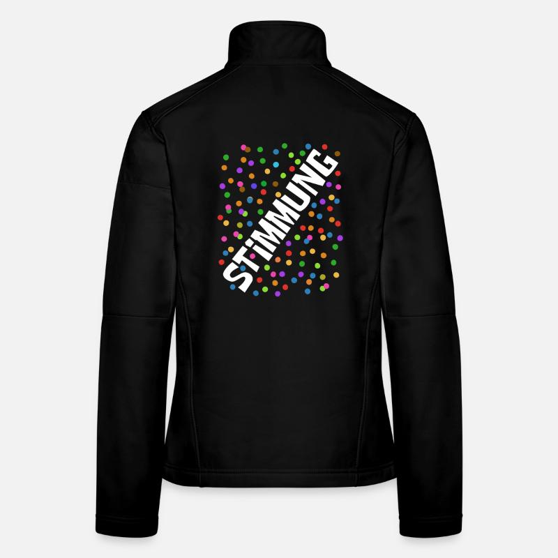 Fastnacht - Karneval - Stimmung - Konfetti Frauen Softshelljacke