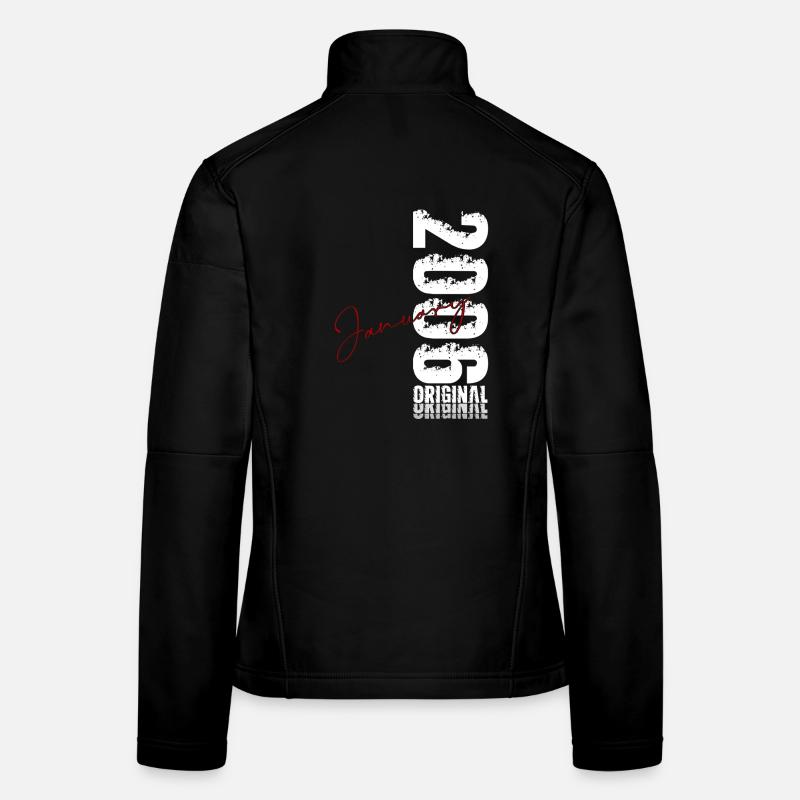 20th Birthday Original January Volume 2006 Women's Softshell Jacket