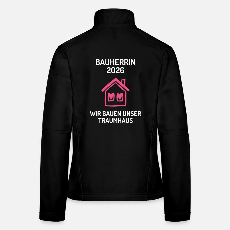 House Building Your Own Home Builder Builder 2026 Women's Softshell Jacket