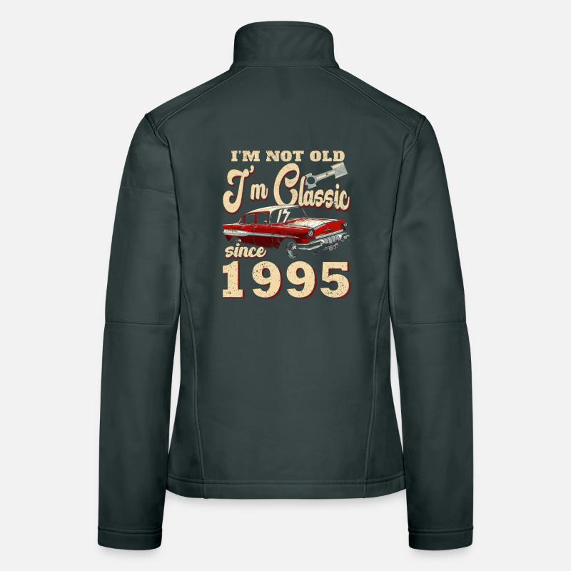Not old, I've been classic since 1995 Women's Softshell Jacket