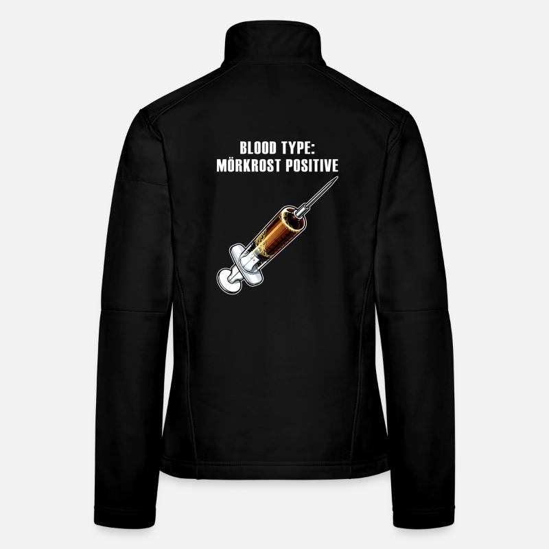 Mörkrost Blood Type Frauen Softshelljacke