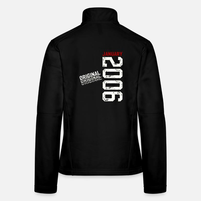 20th Birthday Original January Volume 2006 Women's Softshell Jacket