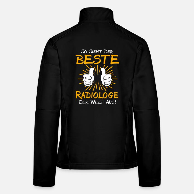 Idée de cadeau pour radiologue Veste en tissu softshell Femme