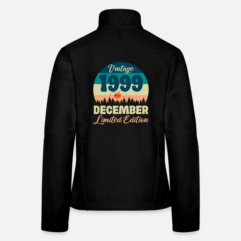 Geburtstag Dezember 1999 Geburtstagsgeschenk Frauen Softshelljacke