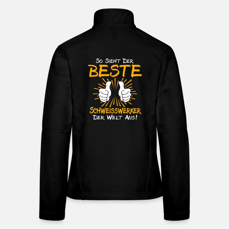 Schweisswerker Geschenkidee Frauen Softshelljacke