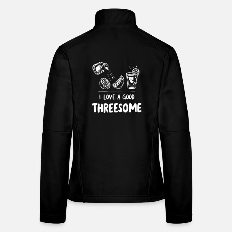 Zitrus-Limonaden-Szene Frauen Softshelljacke