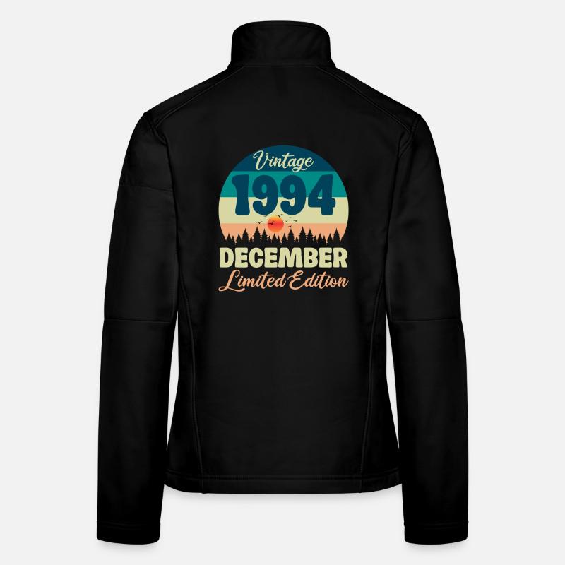 Anniversaire Décembre 1994 Cadeau D'anniversaire  Veste en tissu softshell Femme