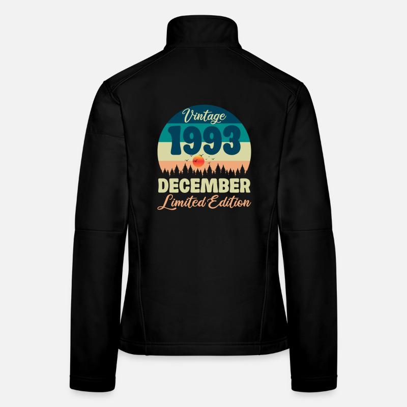 Geburtstag Dezember 1993 Geburtstagsgeschenk Frauen Softshelljacke