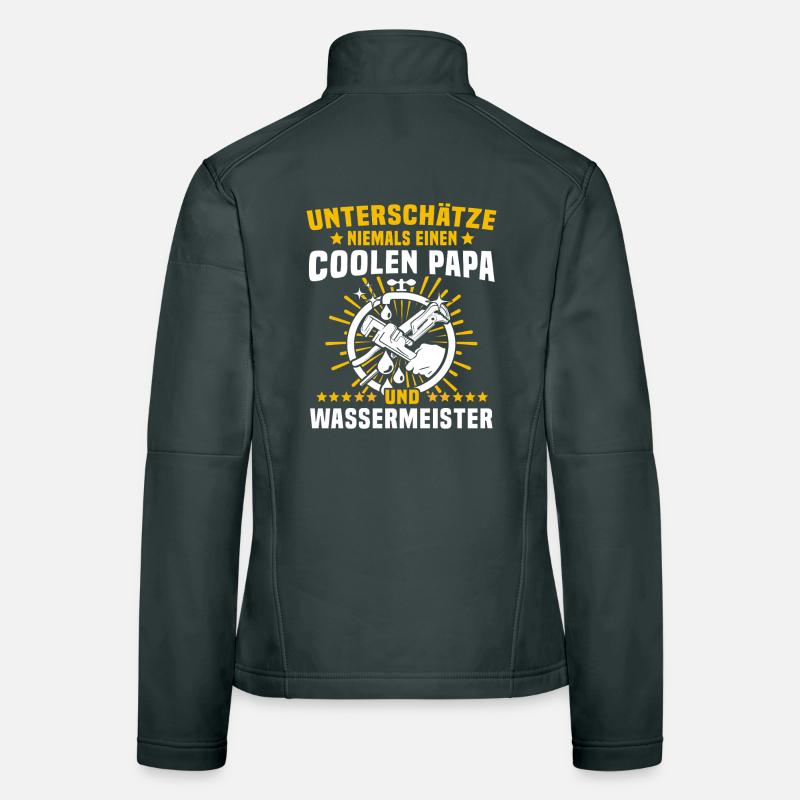 Dad Water Master Women's Softshell Jacket