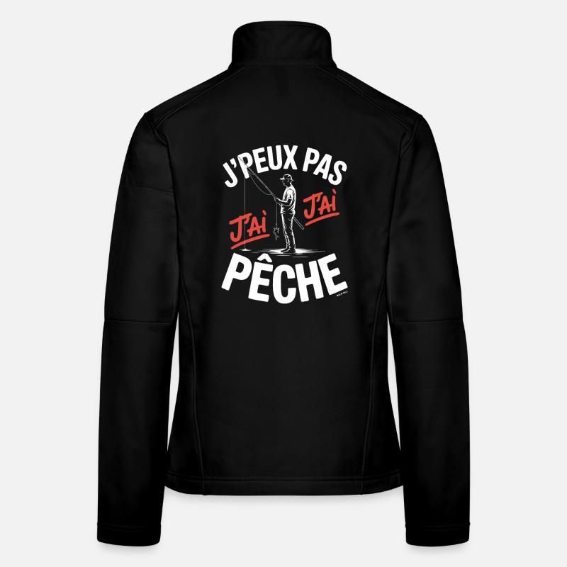 J peux pas j ai pêche Veste en tissu softshell Femme