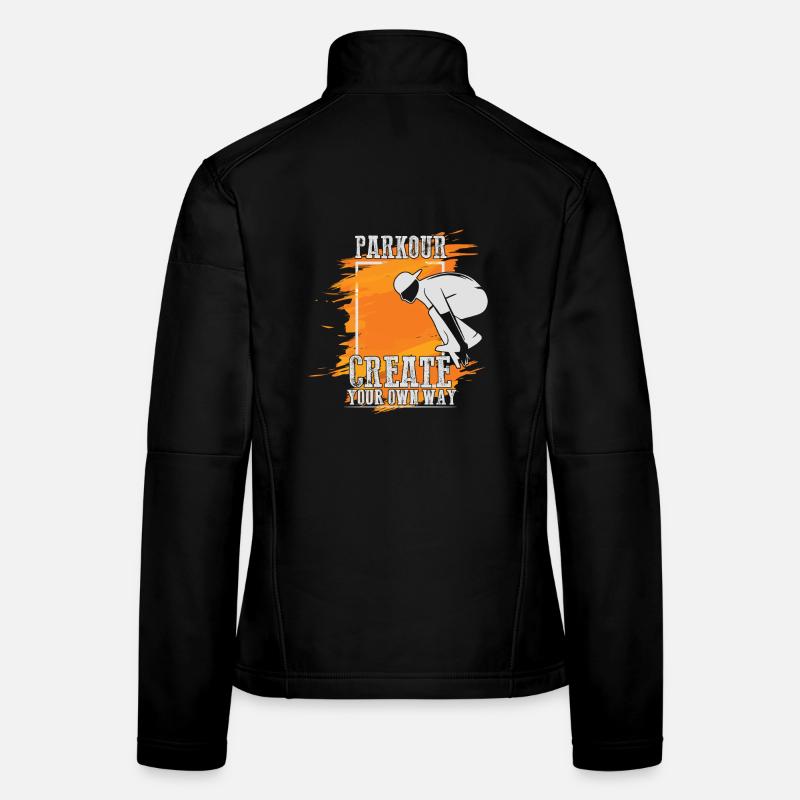 Parkour Create Your Own Way Women's Softshell Jacket