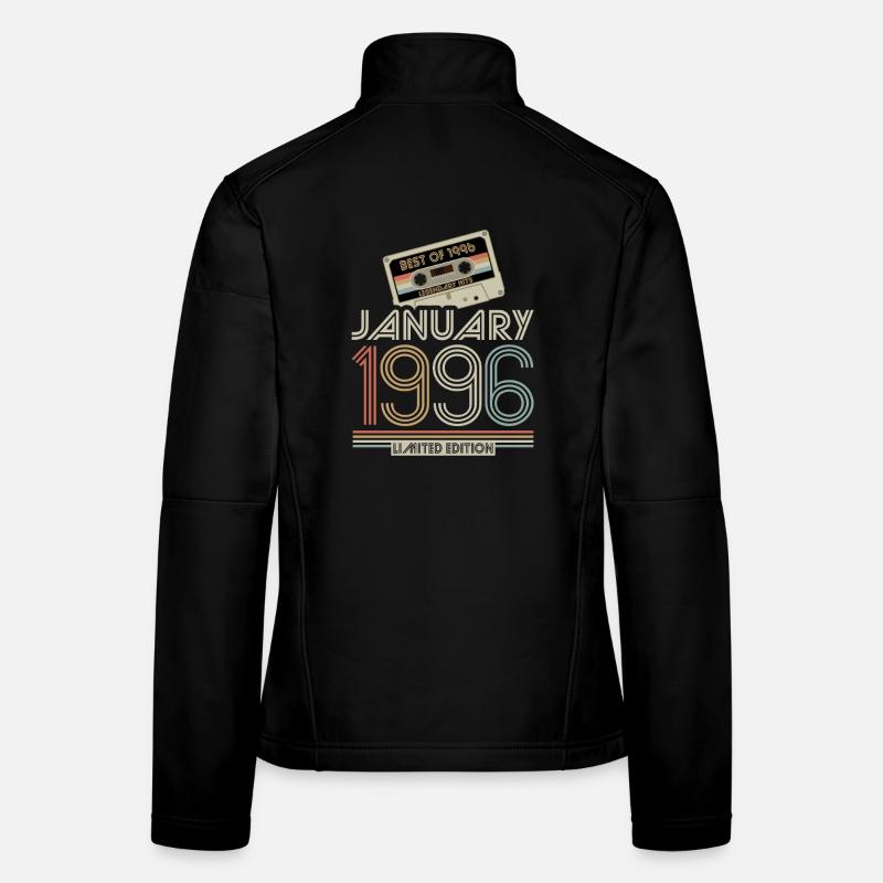Legendary since January 1996, Retro, Geburtstag Frauen Softshelljacke