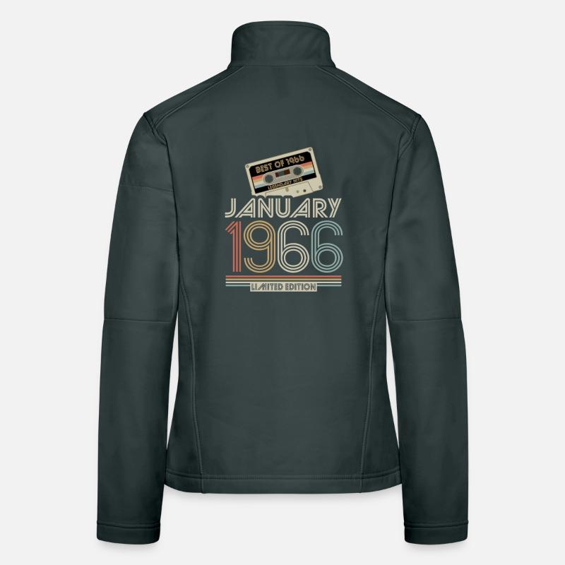 Legendary since January 1966, Retro, Birthday Women's Softshell Jacket
