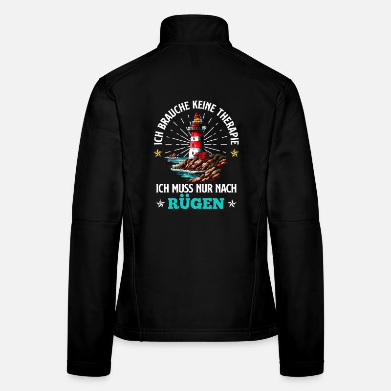 Baltic Sea NEED NO THERAPY NEED ONLY RÜGEN Women's Softshell Jacket