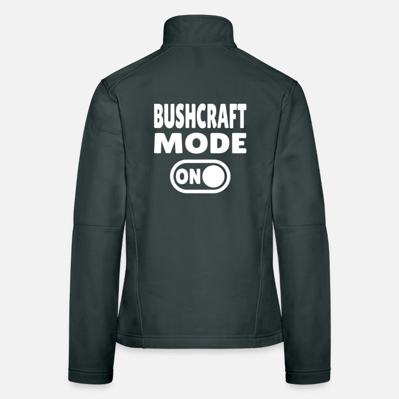 Mode Bushcraft ACTIVÉ – Activez la vie forestière Veste en tissu softshell Femme