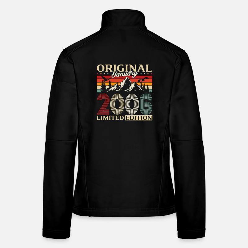 20th Birthday Original January Volume 2006 Women's Softshell Jacket