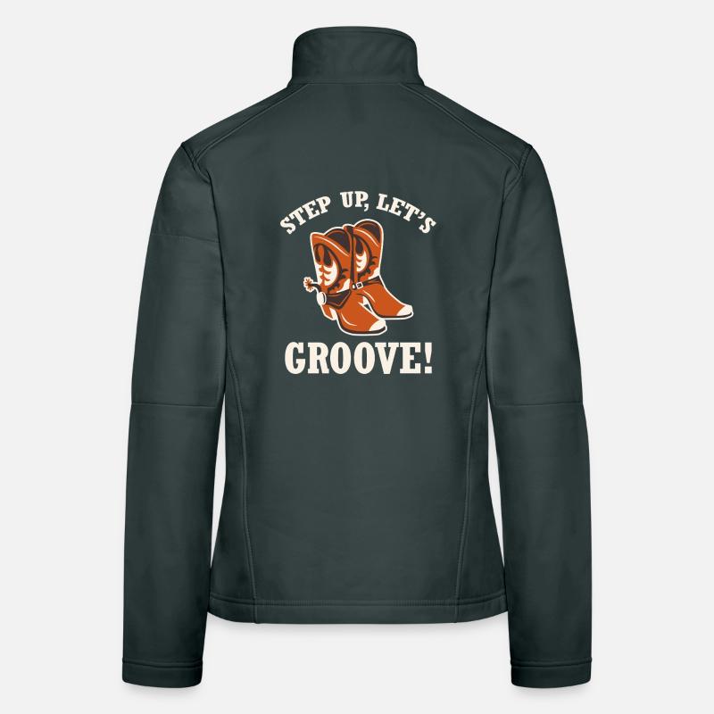 Rainure Step Up Boots Veste en tissu softshell Femme