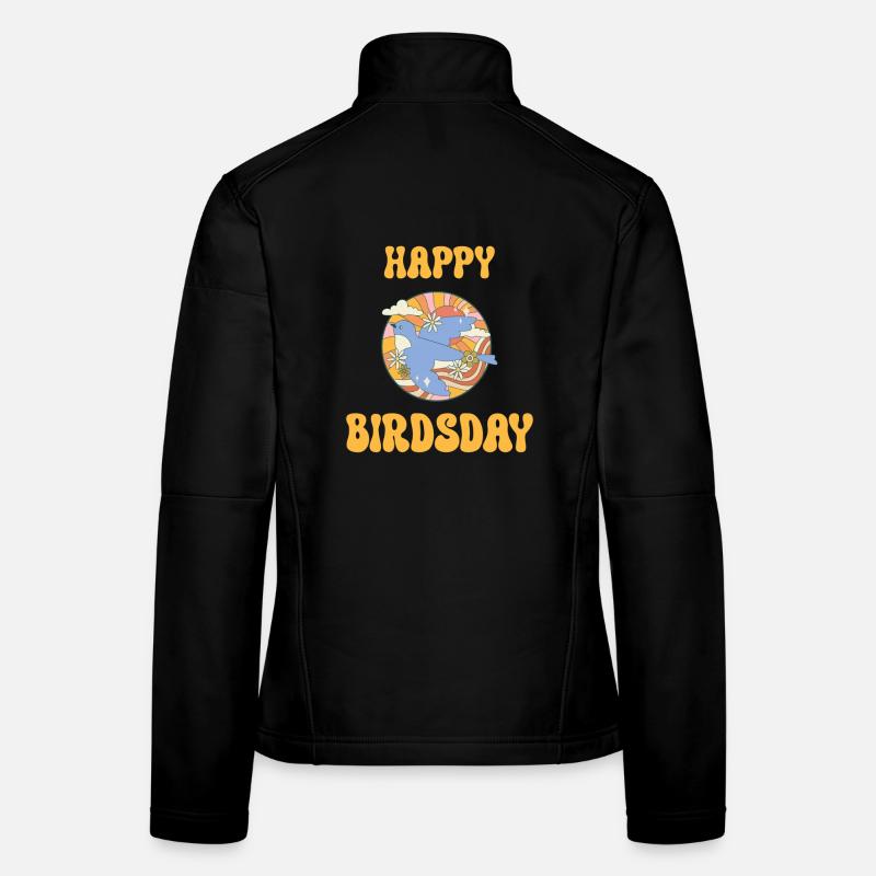 FROHEN VOGELTAG Frauen Softshelljacke