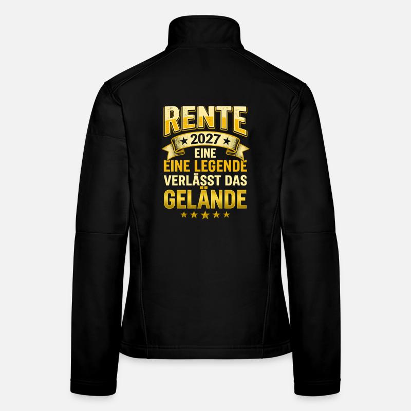 Retirement 2027 – A legend leaves the site Women's Softshell Jacket