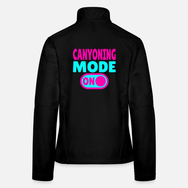 Mode canyoning ACTIVÉ – Passer à l’adrénaline Veste en tissu softshell Femme