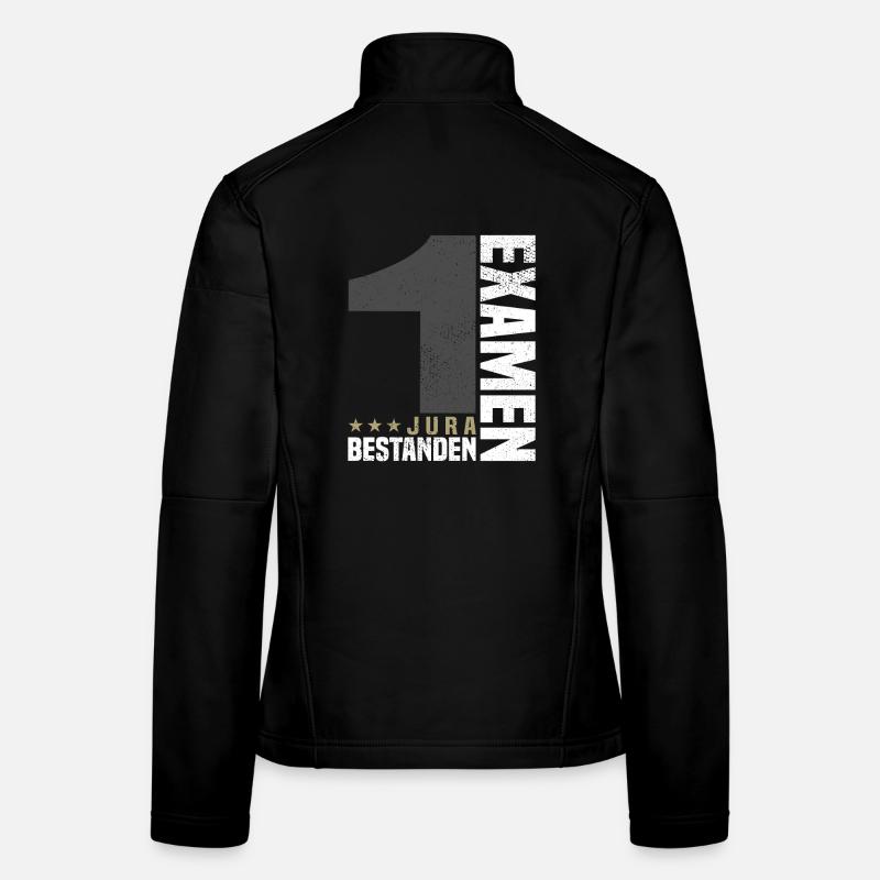 Félicitations pour le premier examen de droit Veste en tissu softshell Femme
