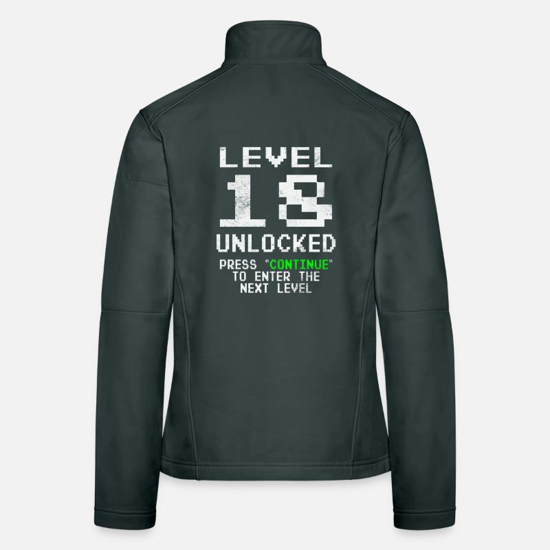 Level 18 Unlocked Women's Softshell Jacket