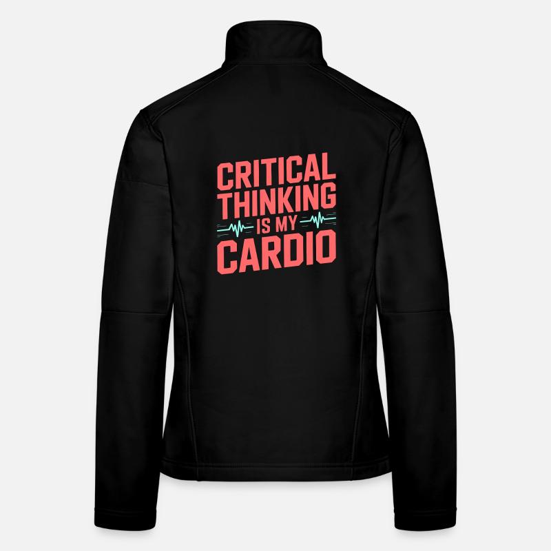 ICU Nurse Critical Thinking Is My Trauma Response Women's Softshell Jacket