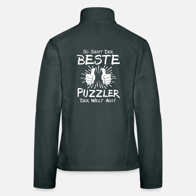 Best Puzzler Women's Softshell Jacket